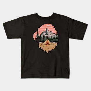 American Camping Eagle Kids T-Shirt